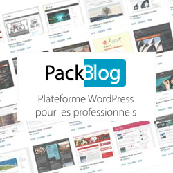 PackBlog : Plateforme WordPress pour les professionnels