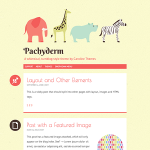 PackBlog thème Pachyderm